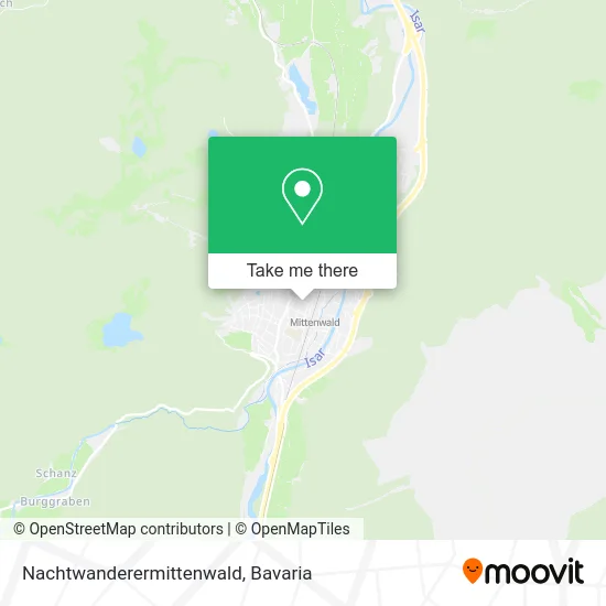 Карта Nachtwanderermittenwald