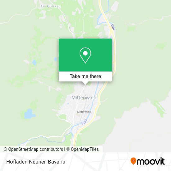 Карта Hofladen Neuner