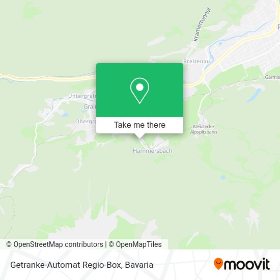 Карта Getranke-Automat Regio-Box