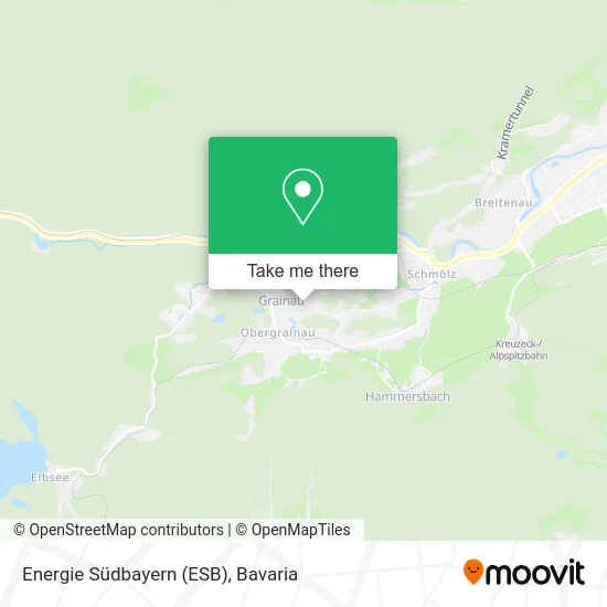 Карта Energie Südbayern (ESB)