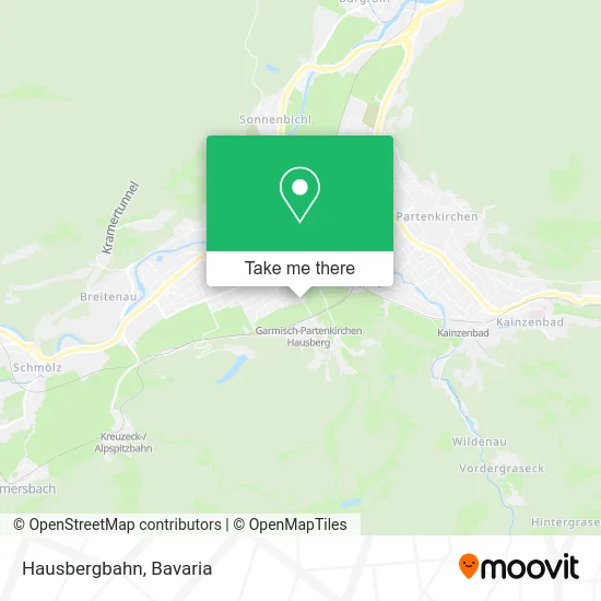 Карта Hausbergbahn