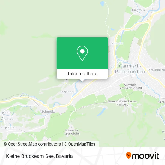 Карта Kleine Brückeam See