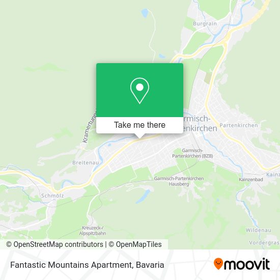 Карта Fantastic Mountains Apartment