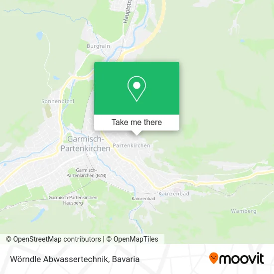 Карта Wörndle Abwassertechnik