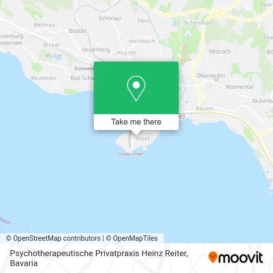 Карта Psychotherapeutische Privatpraxis Heinz Reiter