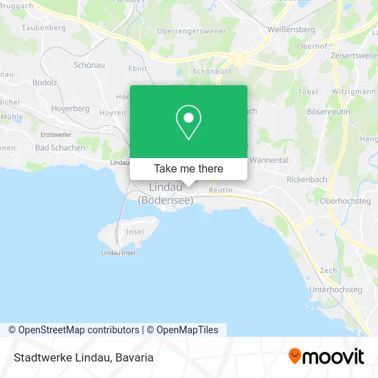 Карта Stadtwerke Lindau