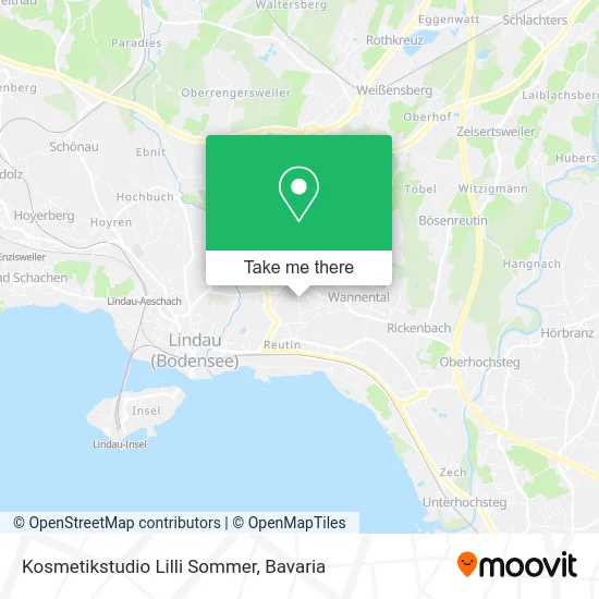 Карта Kosmetikstudio Lilli Sommer