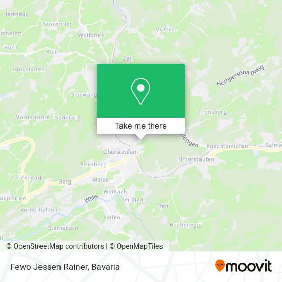 Карта Fewo Jessen Rainer