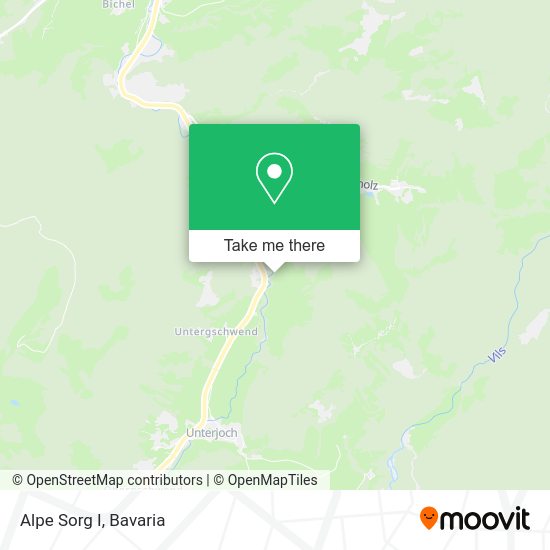Карта Alpe Sorg I