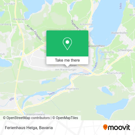 Карта Ferienhaus Helga