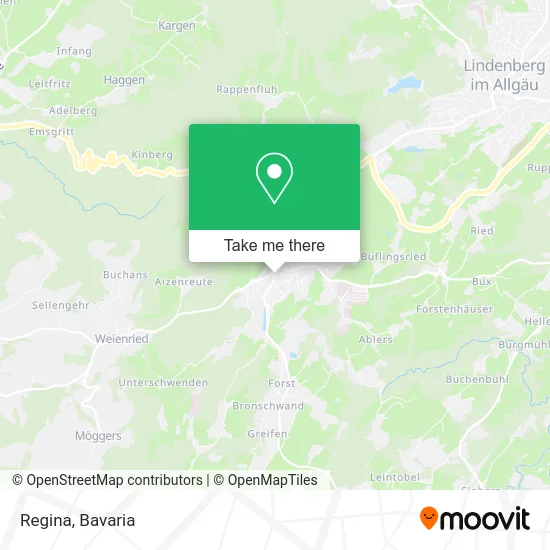 Карта Regina