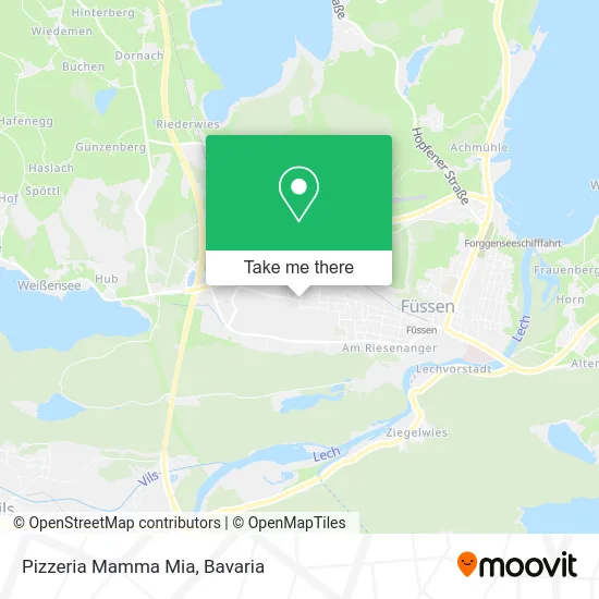 Карта Pizzeria Mamma Mia
