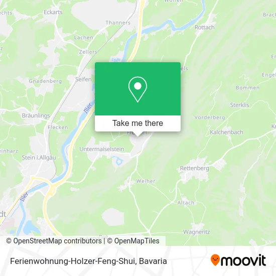 Карта Ferienwohnung-Holzer-Feng-Shui