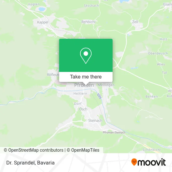 Карта Dr. Sprandel