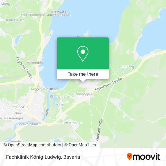 Fachklinik König-Ludwig map