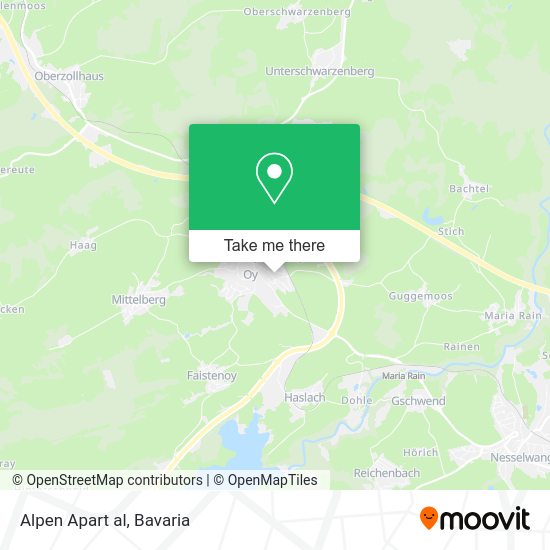 Карта Alpen Apart al