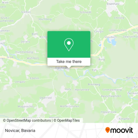 Карта Novicar