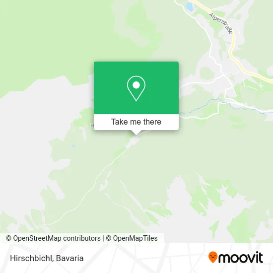 Карта Hirschbichl
