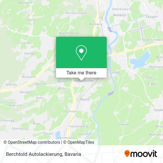 Карта Berchtold Autolackierung