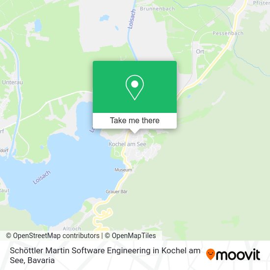 Карта Schöttler Martin Software Engineering in Kochel am See