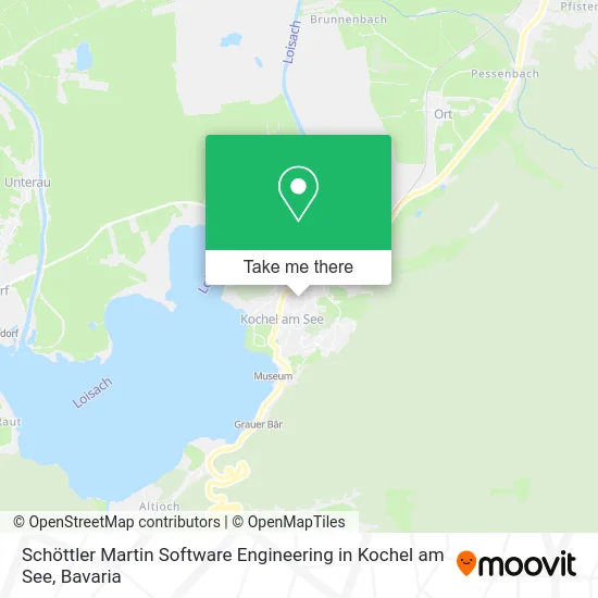 Карта Schöttler Martin Software Engineering in Kochel am See