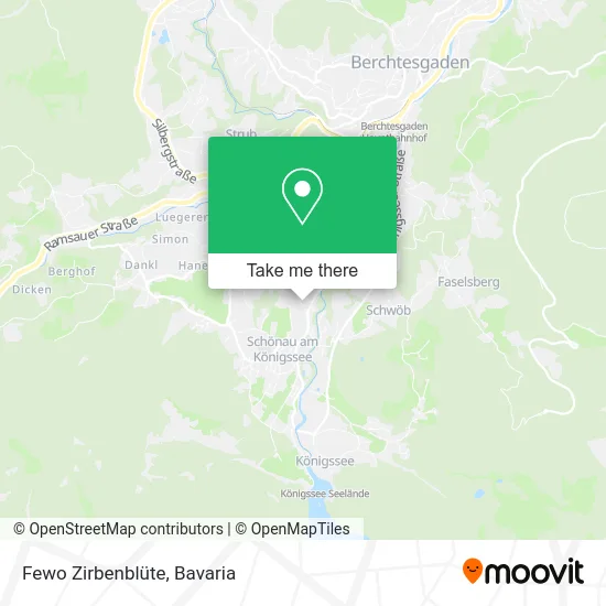 Карта Fewo Zirbenblüte