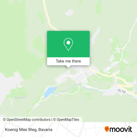 Карта Koenig Max Weg