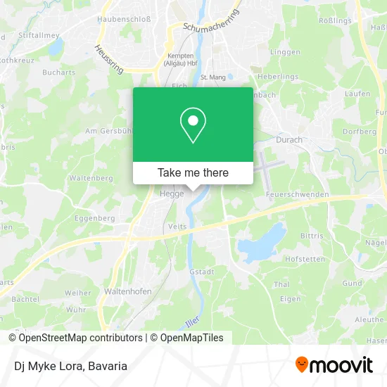 Карта Dj Myke Lora