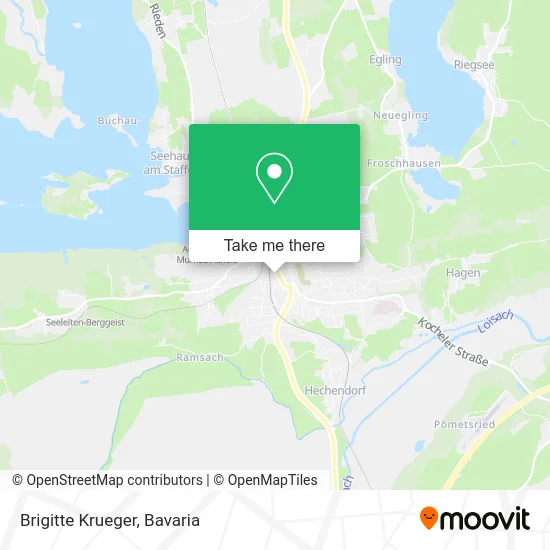 Карта Brigitte Krueger