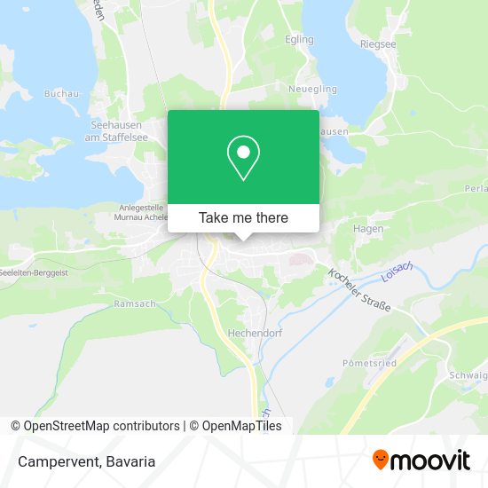 Карта Campervent