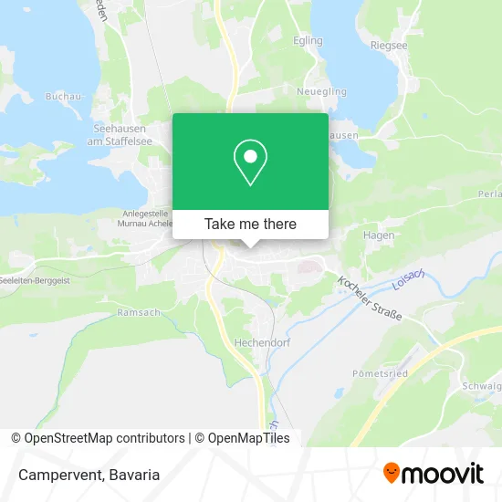 Карта Campervent