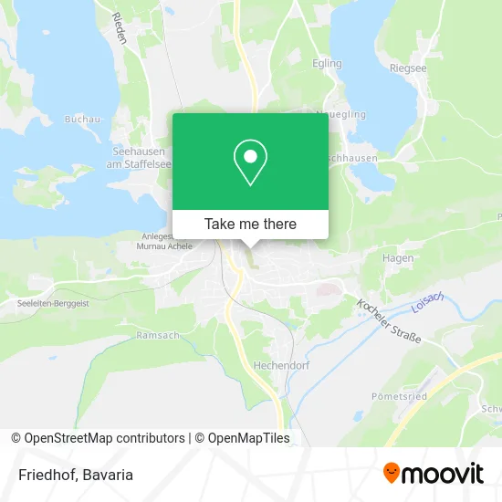 Friedhof map