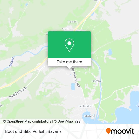 Карта Boot und Bike Verleih