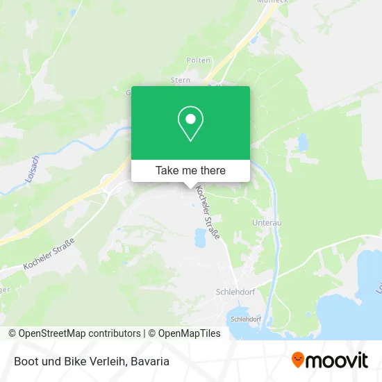Карта Boot und Bike Verleih