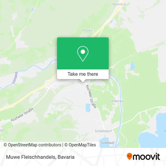 Карта Muwe Fleischhandels