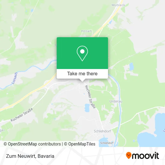 Карта Zum Neuwirt