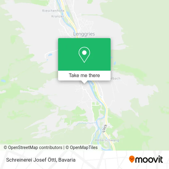 Schreinerei Josef Öttl map