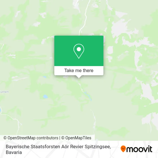 Карта Bayerische Staatsforsten Aör Revier Spitzingsee