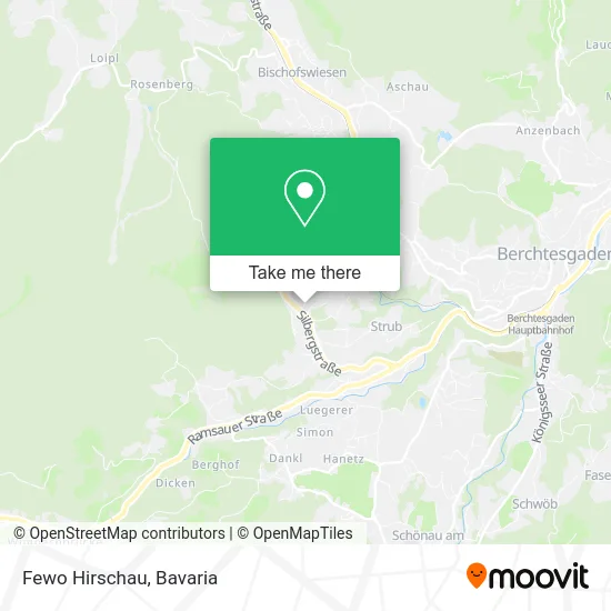 Карта Fewo Hirschau