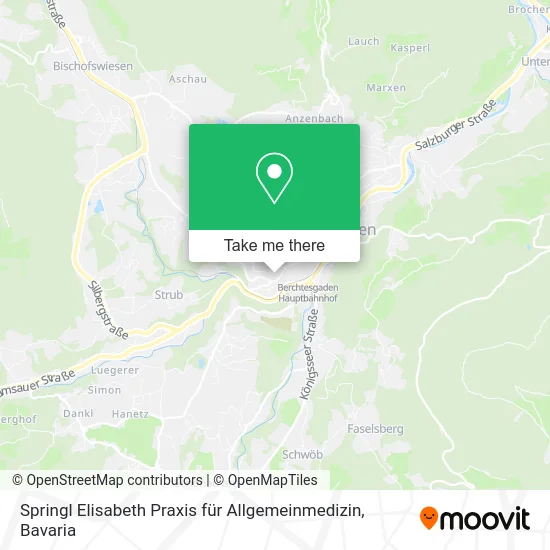 Springl Elisabeth Praxis für Allgemeinmedizin map