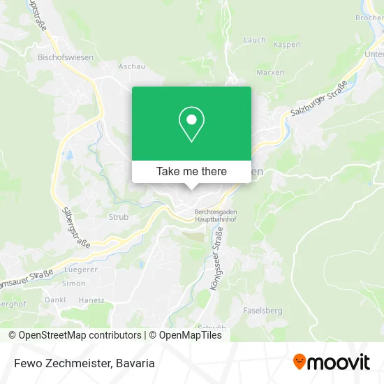 Карта Fewo Zechmeister