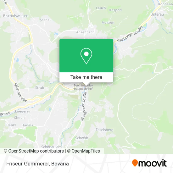 Карта Friseur Gummerer