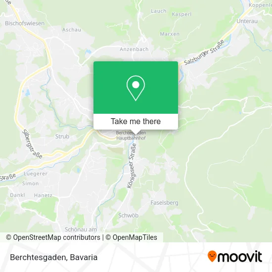 Карта Berchtesgaden