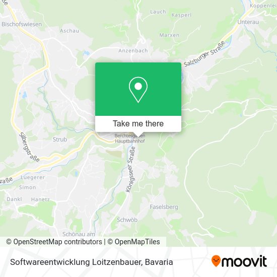 Карта Softwareentwicklung Loitzenbauer