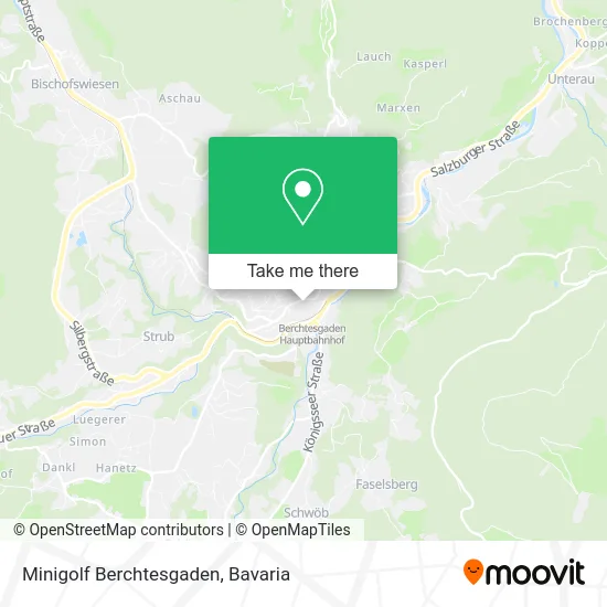 Карта Minigolf Berchtesgaden