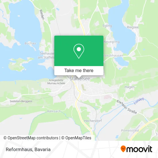 Карта Reformhaus