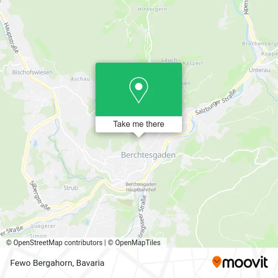 Карта Fewo Bergahorn