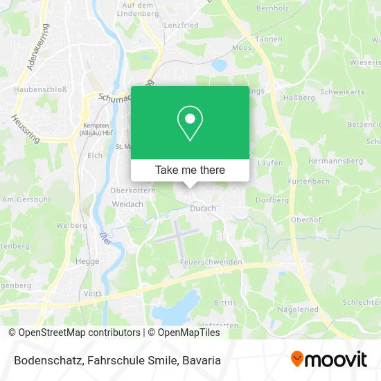 Карта Bodenschatz, Fahrschule Smile