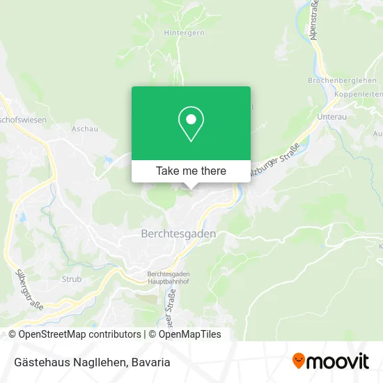 Gästehaus Nagllehen map