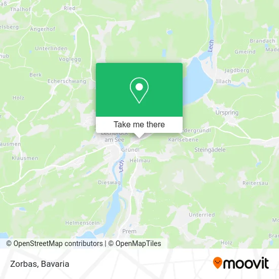 Карта Zorbas